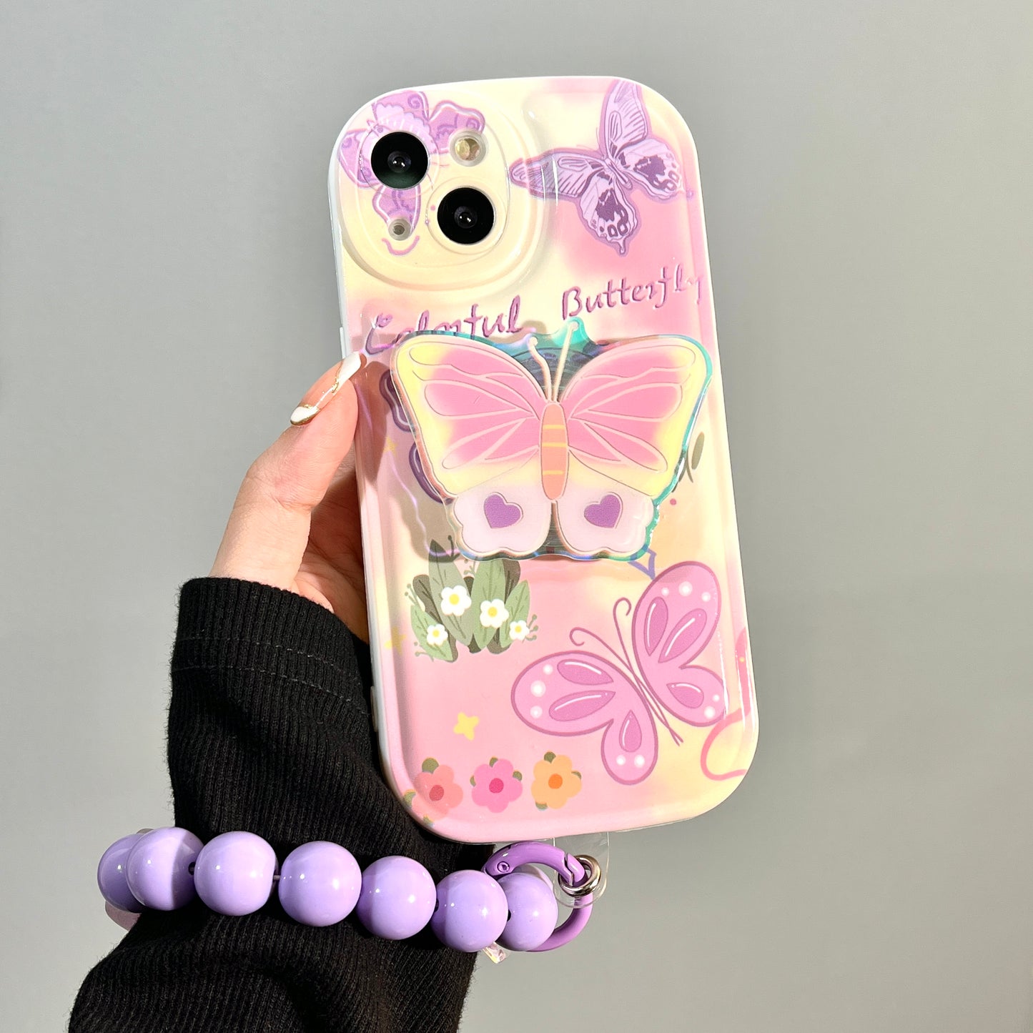 Purple Butterfly Phone Case Kimi