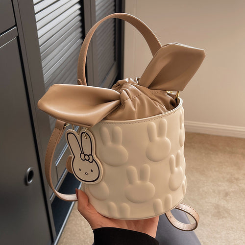 Bunny Bucket Crossbody Bag Mini Purse - Heartzcore MK Kawaii Store