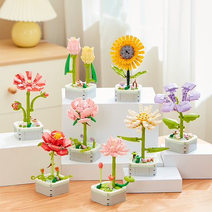 Building Block Diy Flower Planter - Heartzcore Heartzcore