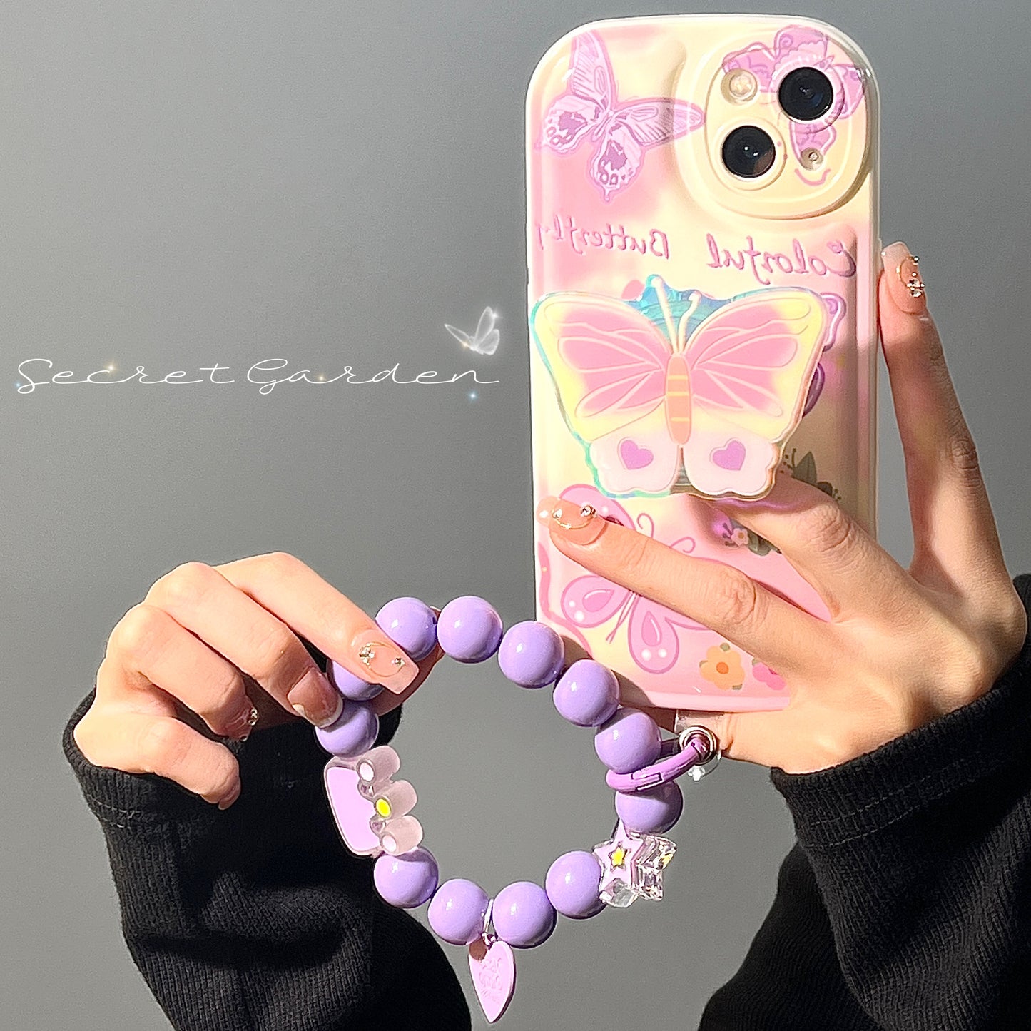 Purple Butterfly Phone Case Kimi