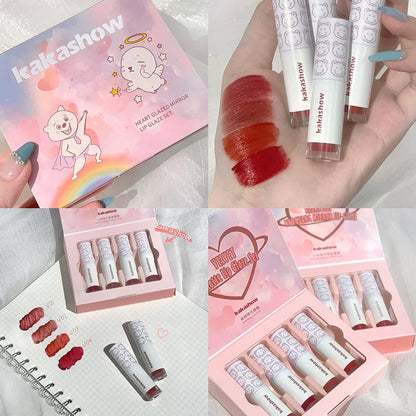 Cute Bear Mini Lip Gloss Set MK Kawaii Store