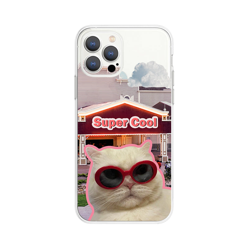 Sunglass Cat Dog Phone Case Susan