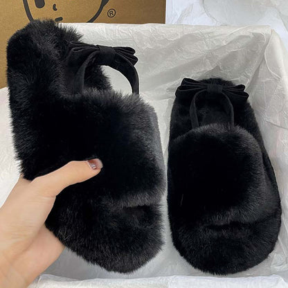 Cute Fluffy Home Slippers - Heartzcore Heartzcore