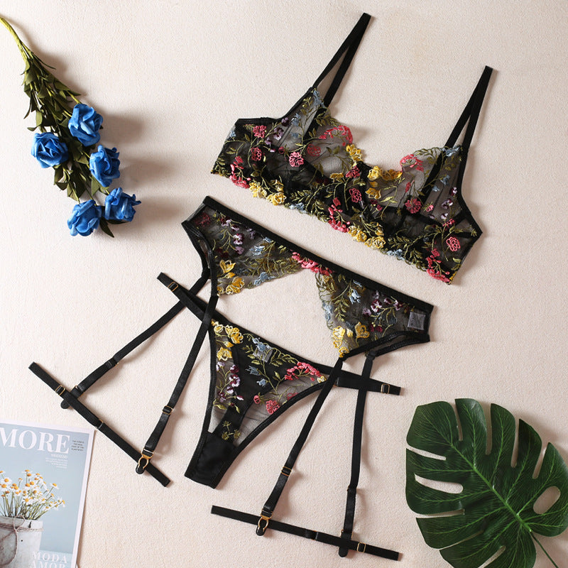 Floral Lingerie Set MK Kawaii Store