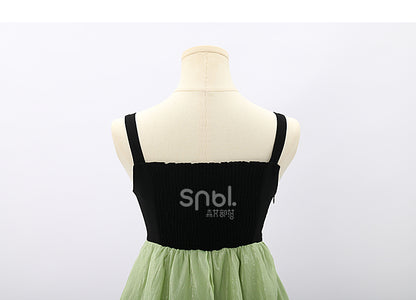 Spring Lovely Flower Girl Green Dress ON622 ONI