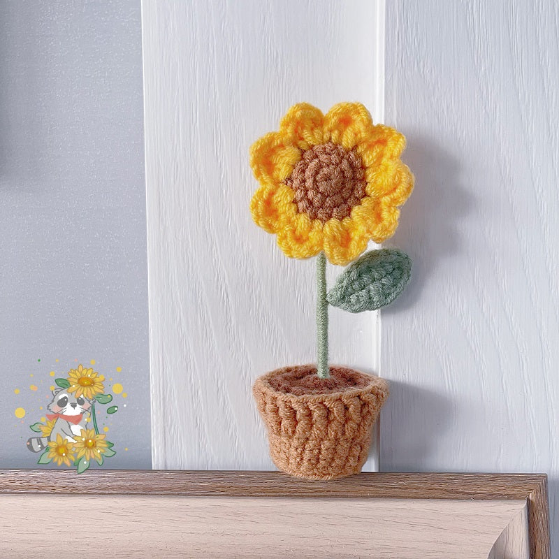 Cute DIY Mini Crochet Pot Culture