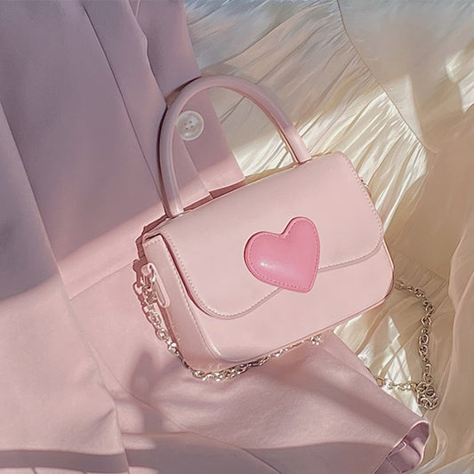 Pink Heart Purse - Cupcake MK Kawaii Store