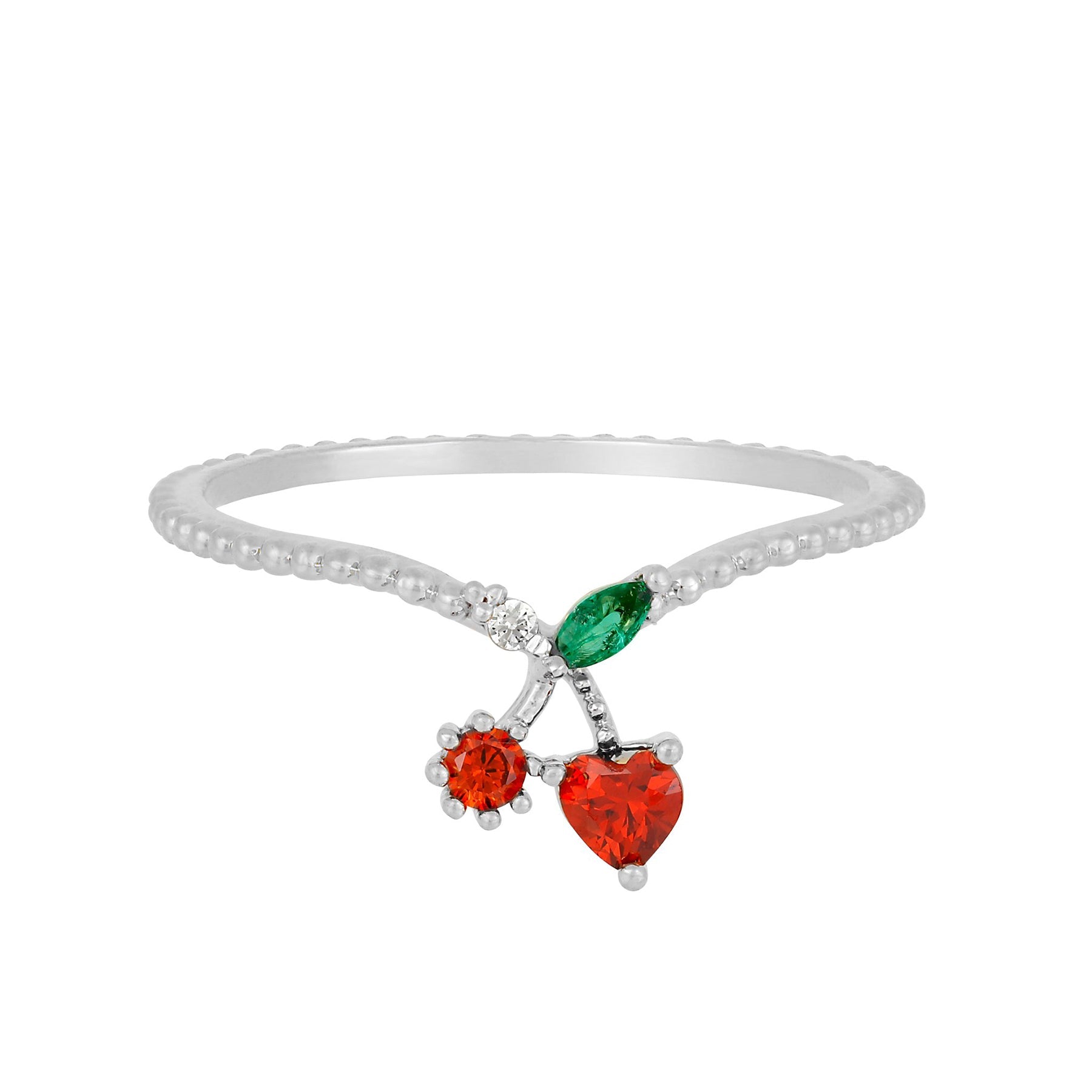 Cherry Ring - Fruit Family MK Kawaii Store