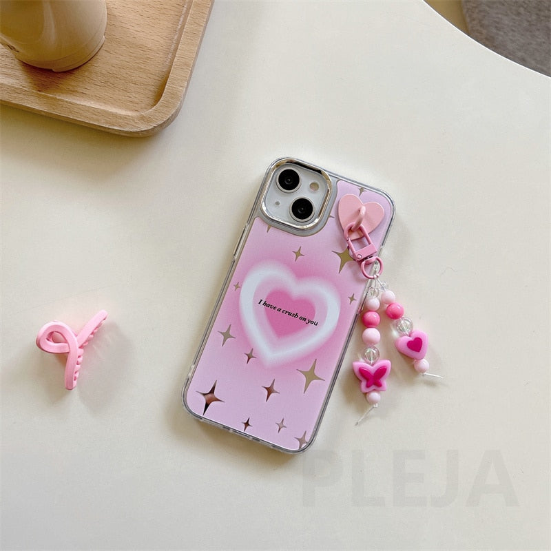 Cute Pink Heart Case - Heartzcore Heartzcore