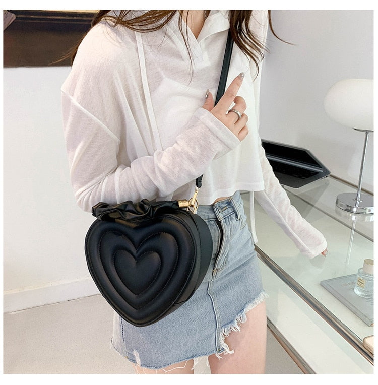 Heart Shaped Purse Bag - Heartzcore Heartzcore