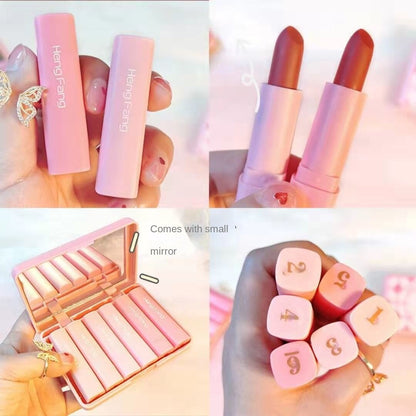 Box of 6 Mini Cute Bunny lipstick MK Kawaii Store