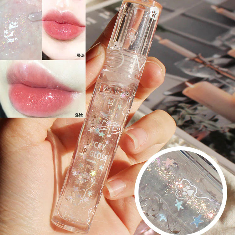 Colorless Glitter Mirror Lip Gloss MK18748 MK Kawaii Store