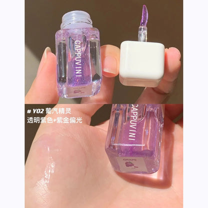 Cute Mini Square Transparent Lip Gloss MK Kawaii Store