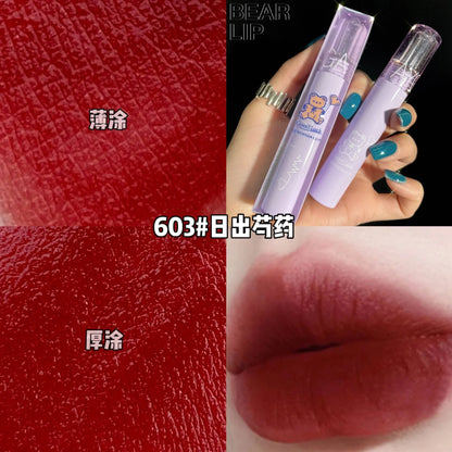 Bear Velvet Matte Lip Gloss MK Kawaii Store