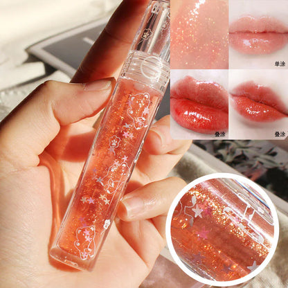 Colorless Glitter Mirror Lip Gloss MK18748 MK Kawaii Store