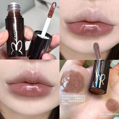 Shiny Black Tube Lip Gloss MK18710 MK Kawaii Store