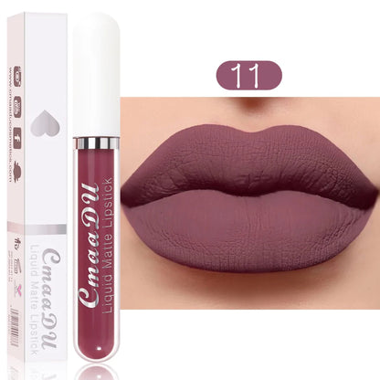 18-Color Waterproof Long-lasting Lip Gloss MK19072 MK Kawaii Store