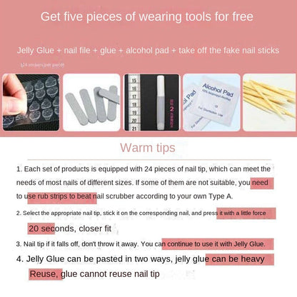 Press on Nails Set【 Amazing Bundle 2 Pairs】- Heartzcore Susan