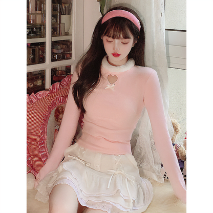 Heart Sweet Pastel Sexy Mini Dress MK18733 MK Kawaii Store