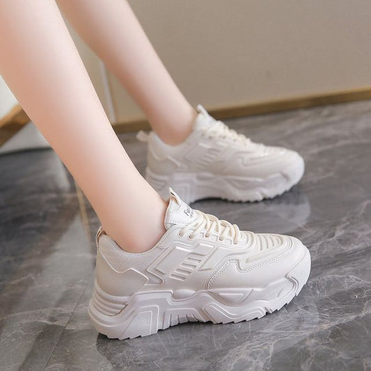 Chunky Lace-Up Sneakers BL15 MK Kawaii Store