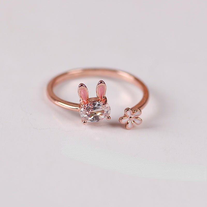 Matching Bunny Rabbit Ring W486 MK Kawaii Store