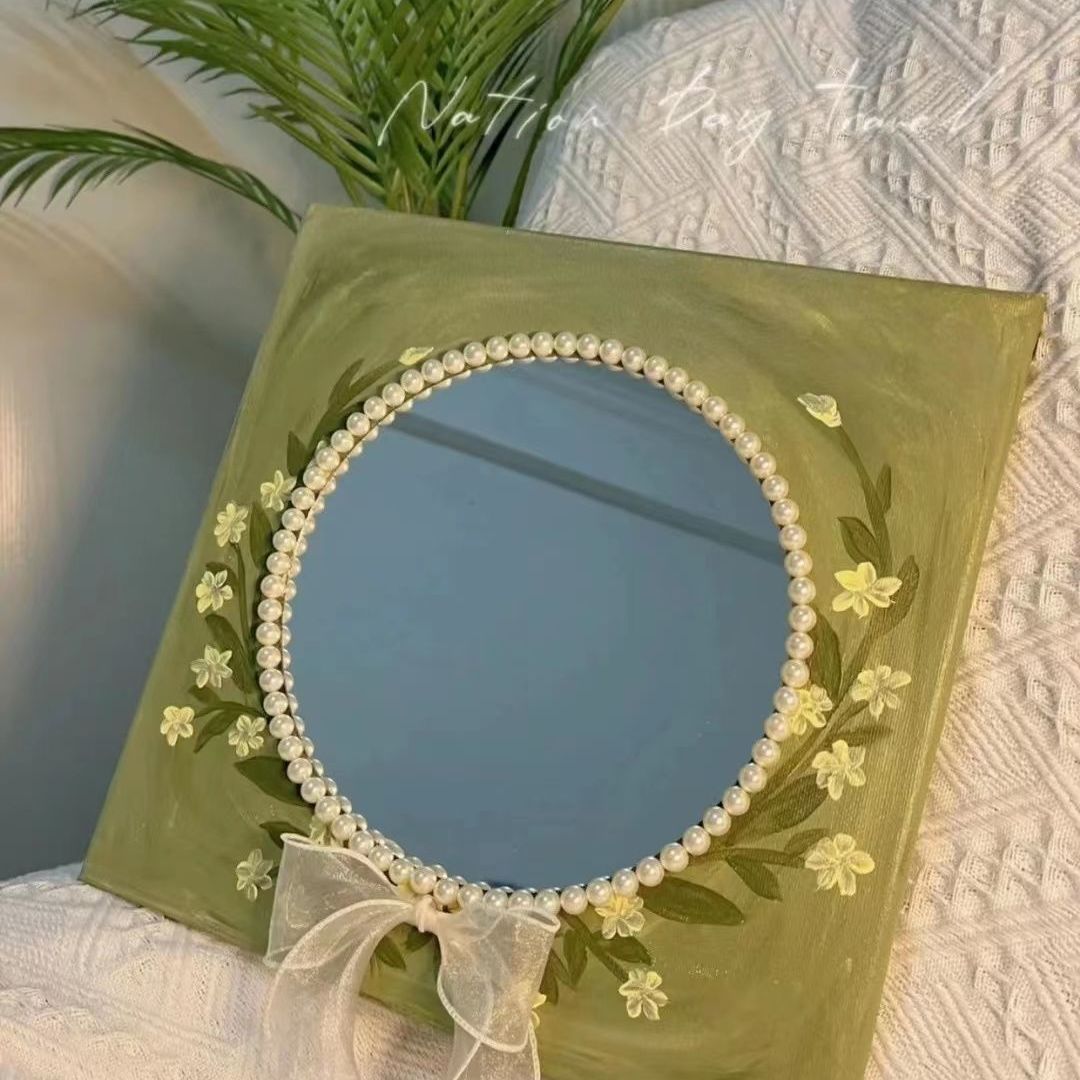 DIY 3D Flower Mirror Frame MK Kawaii Store
