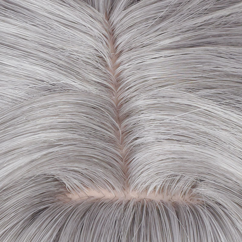 Honkai Star Rail Bronia Cute Long Curly Gray Wig ON827