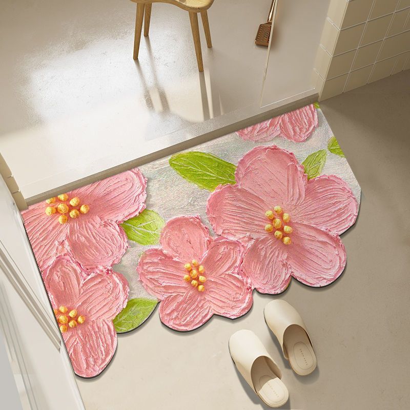 Diatom mud oil painting foot mat bathroom mat MK18671 MK Kawaii Store
