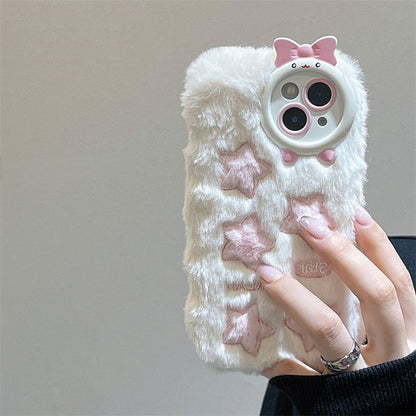 Fluffy Pastel Star Phone Case MK18913 MK Kawaii Store