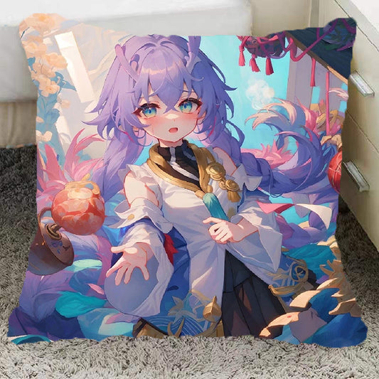 Honkai Star Rail Character Kawaii Comfy Pillow ON773 KawaiiMoriStore