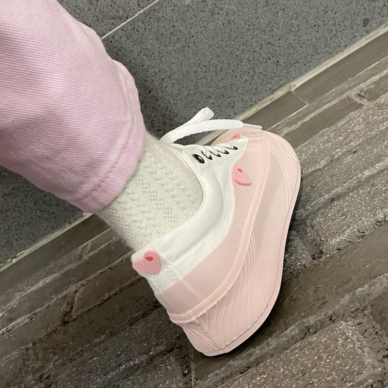 Love Cute Plush Canvas Shoes - Kimi