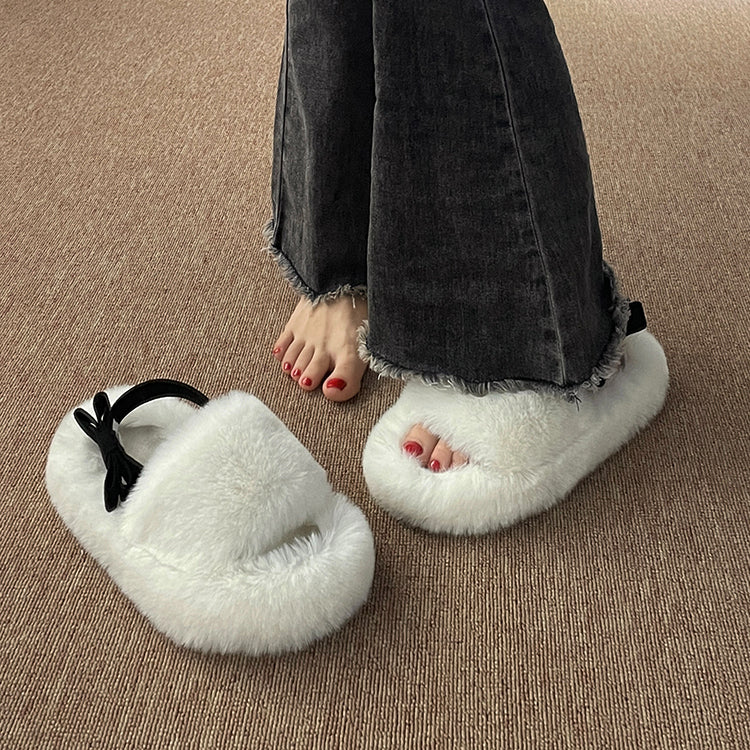 Cute Fluffy Home Slippers - Heartzcore