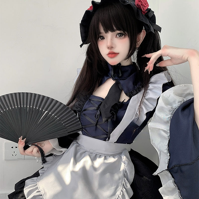 Cute Kitagawa Marin Dress-up Darling Maid Lolita Dress Cosplay ON657