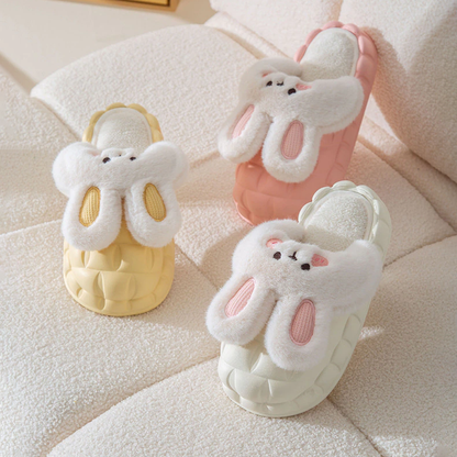 Bunny Waterproof Fluffy Winter Slippers MK18521 MK Kawaii Store