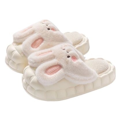 Bunny Waterproof Fluffy Winter Slippers MK18521 MK Kawaii Store