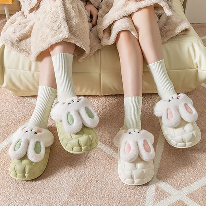 Bunny Waterproof Fluffy Winter Slippers MK18521 MK Kawaii Store