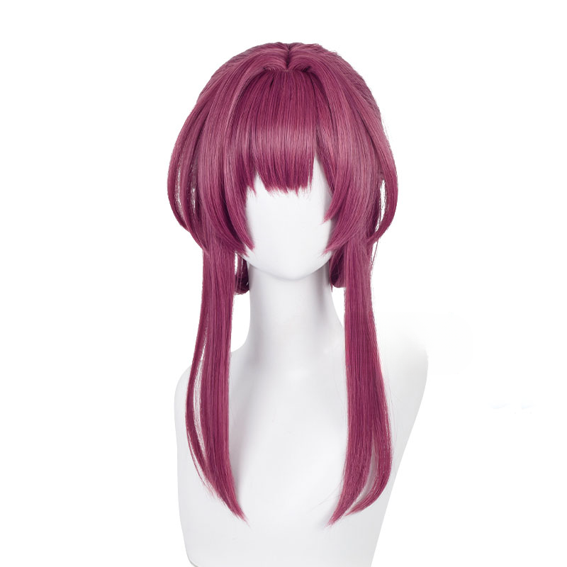 Honkai Star Rail Kafka Cherry Red Ponytail Cosplay Wig ON810 KawaiiMoriStore