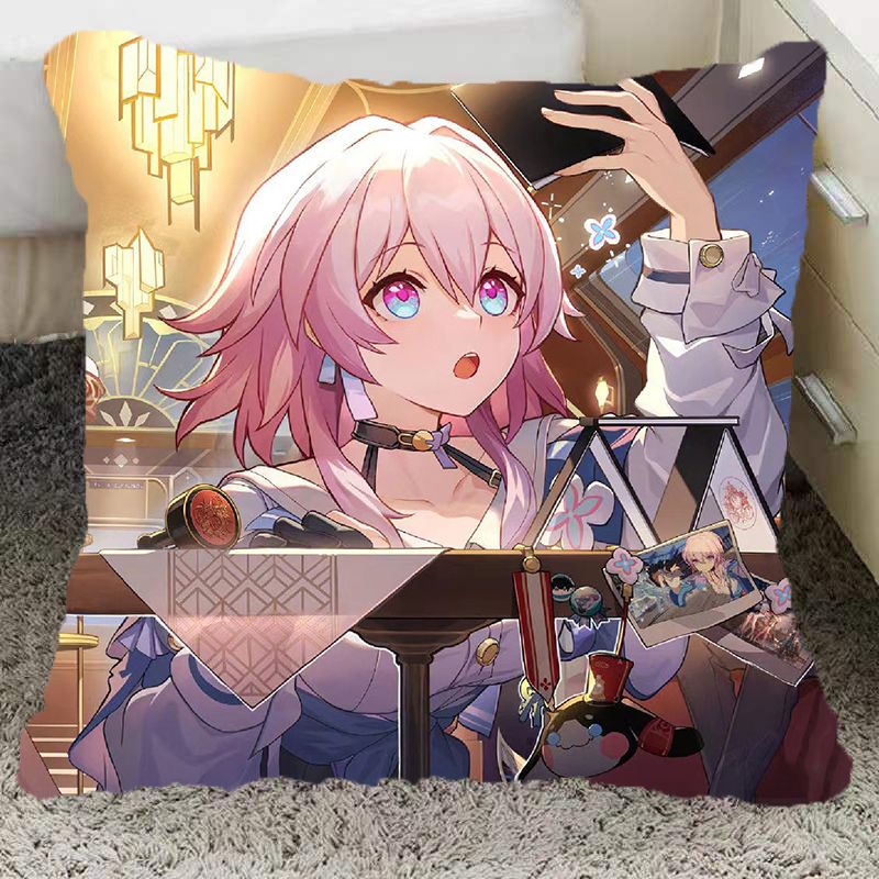 Honkai Star Rail Character Kawaii Comfy Pillow ON773 KawaiiMoriStore