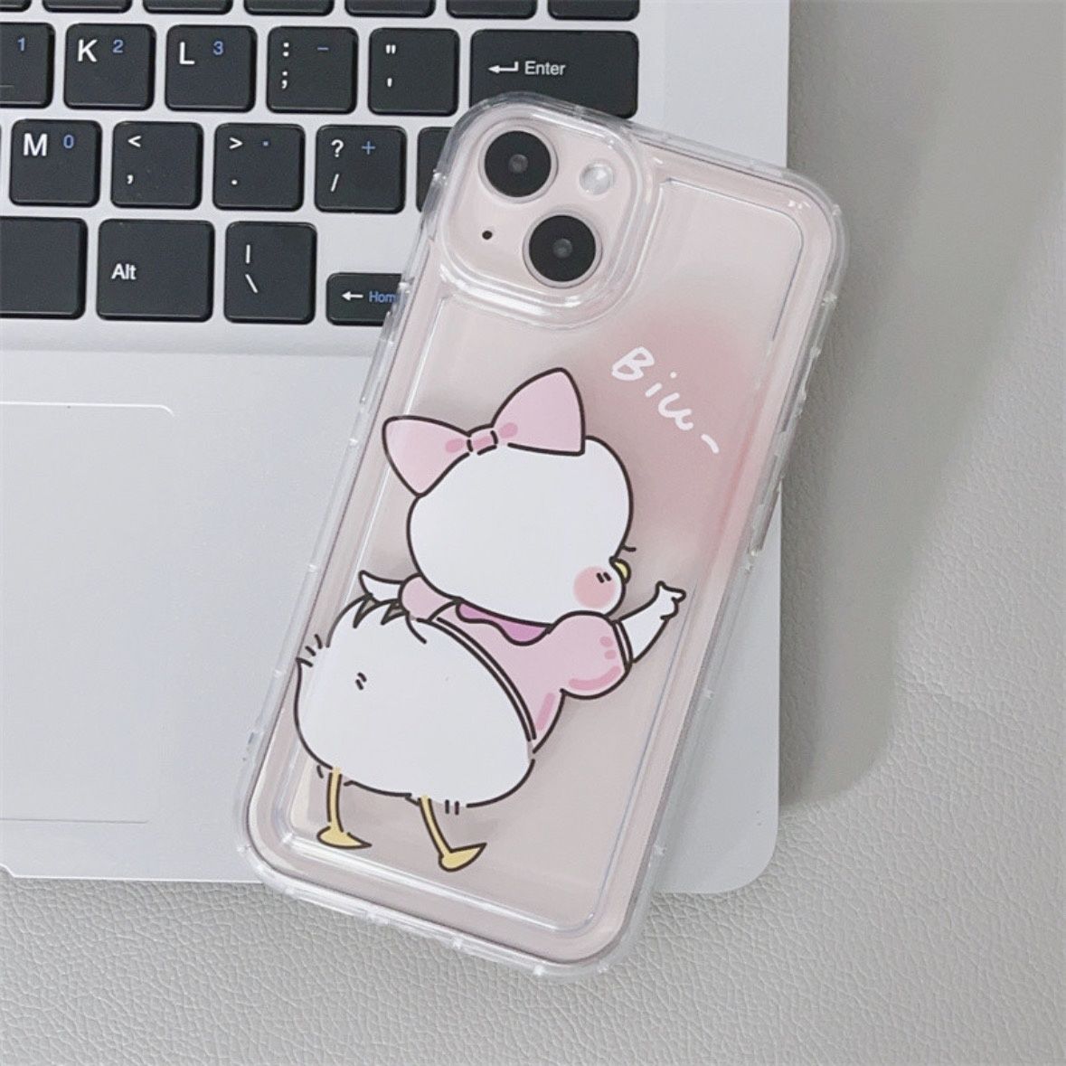 Cute Cartoon Duck Matching Phone Case