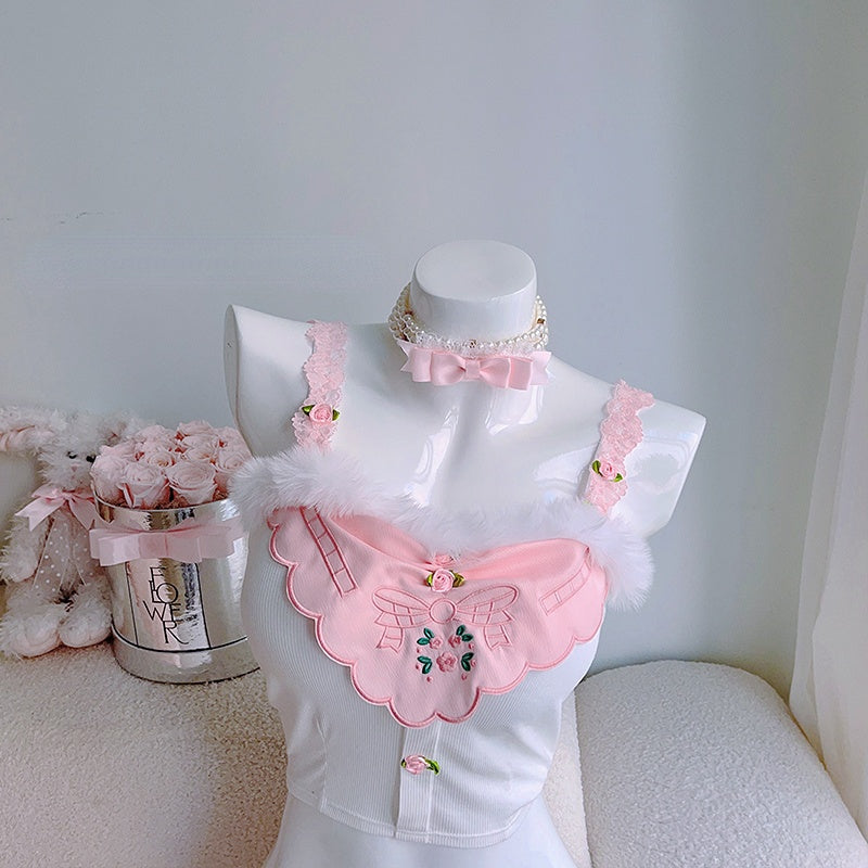 Summer Pink Bow Top