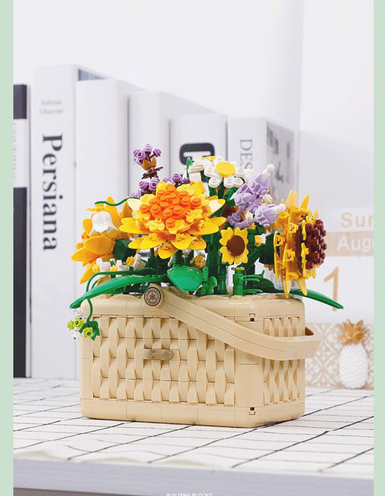DIY Flower Blocks - Kimi