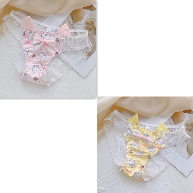 Cute Bunny Lace Panties MK Kawaii Store