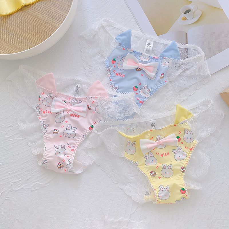 Cute Bunny Lace Panties MK Kawaii Store