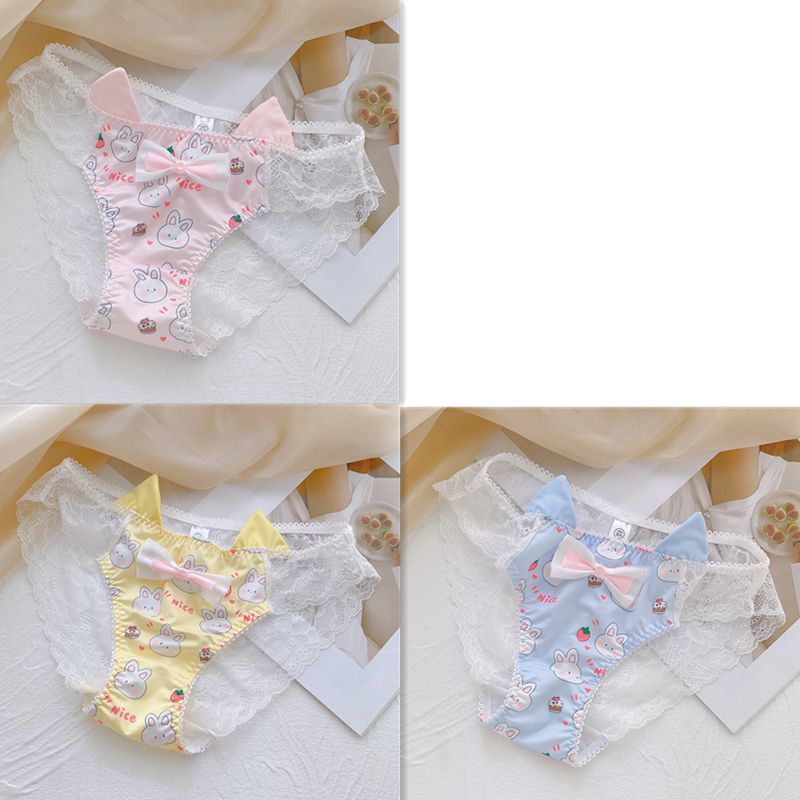 Cute Bunny Lace Panties MK Kawaii Store