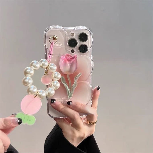 3D Tulip Flower Phone Case MK Kawaii Store
