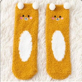 Forest Friend Animal Winter Socks MK18752 Susan