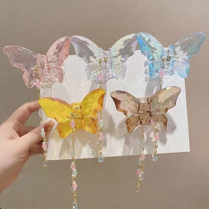 Crystal Butterfly Hair Clip MK18674 Susan