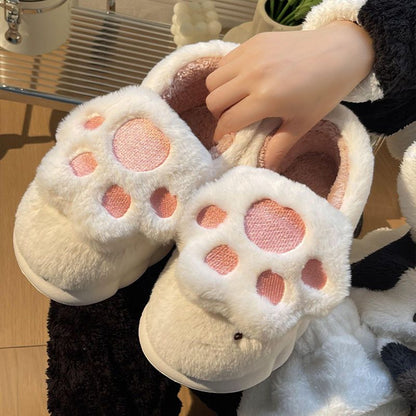 Cat Paw Cotton Slippers - Kimi Kimi