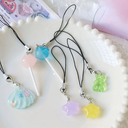 Kawayi  Cute Crystal Phone Charm - Lovesickdoe Lovesickdoe